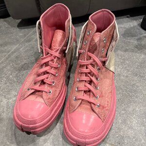 CONVERSE X Feng Chen Wang Chuck 70 Pink and Beige Unisex Sneakers M10.5-W12.5